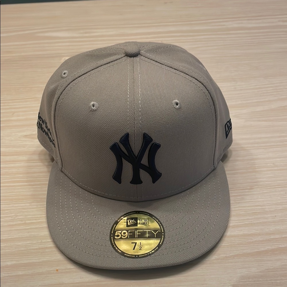 New York Or Nowhere Gray New York Yankees 59FIFTY Cap